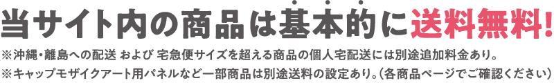 日本全国どこでも送料無料