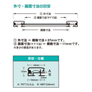 フレーム形状・仕様