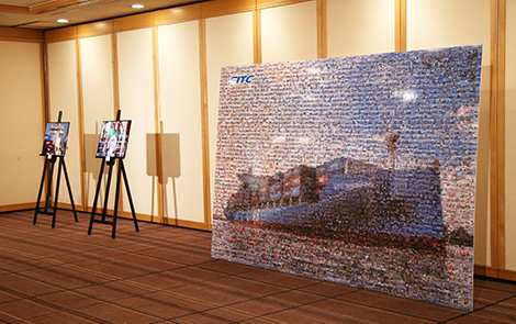SITC JAPAN様 設立20周年記念モザイクアート