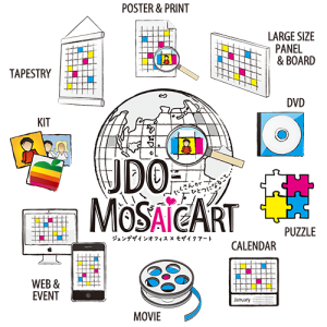 JDO-MosaicArt 展開イメージ